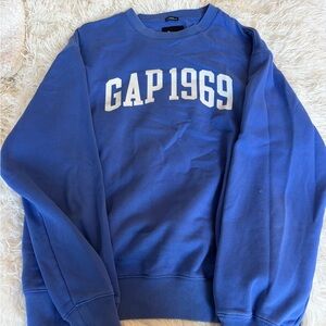 GAP Blue Crewneck Sweatshirt